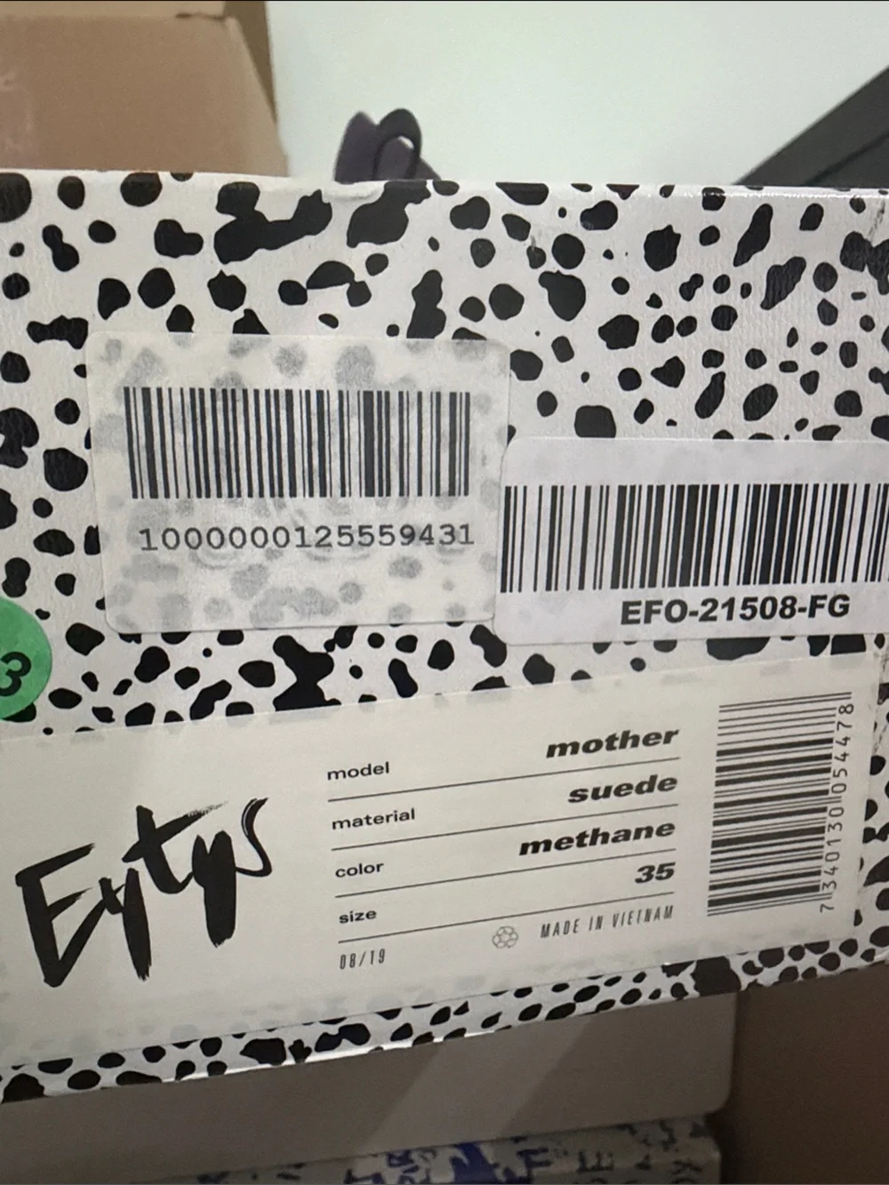 Eytys Women's Mother Suede Platform Sneaker Size 5.5 US